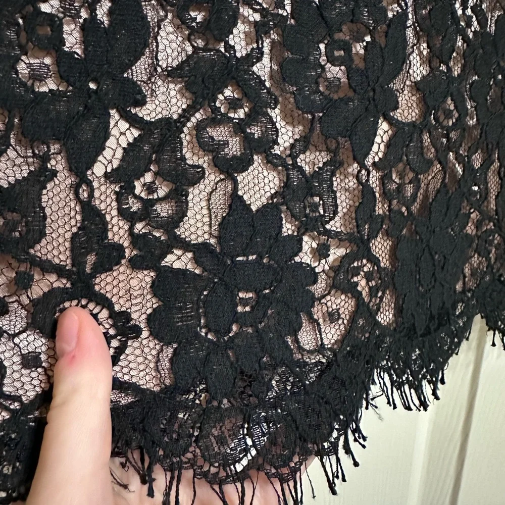 Banana Republic Black Lace Pencil Skirt 🖤 - Picture 5 of 13